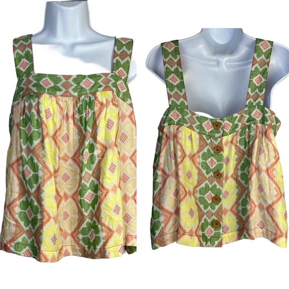Colorful Geometric Patterned Tank Top - Picture 5 of 16
